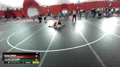 149 lbs 5th Place Match - Elias Green, Burlington Youth Wrestling vs Caleb Walshire, B.A.M. Training Center