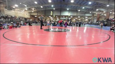 46 lbs Final - Jenson Inger, Powerhouse Blue vs Ruby Kate Richards, Texas Select Wrestling