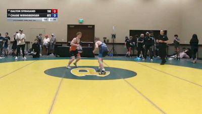 132 lbs Champ. Rd Of 32 - Dalton Stragand, Tiger Wrestling Club vs Chase Wirnsberger, M2 Training Center