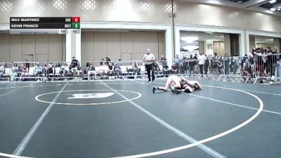 113 lbs Consi Of 64 #2 - Max Martinez, Riverside Rascal vs Kevin Franco, Matilda Torres