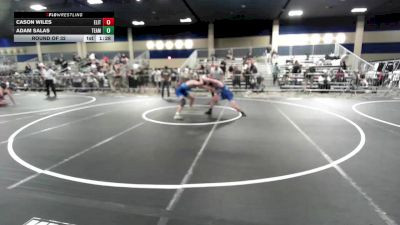 157 lbs Round Of 32 - Cason Wiles, Elite Force WC vs Adam Salas, Team Thunder