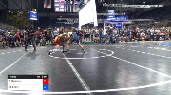 152 lbs Rnd Of 64 - Ty Raines, New York vs Matt Lee, Indiana