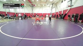 149 lbs Cons. Round 3 - Jahari McQuiller, Arizona Christian vs Ruben Loza, Lassen