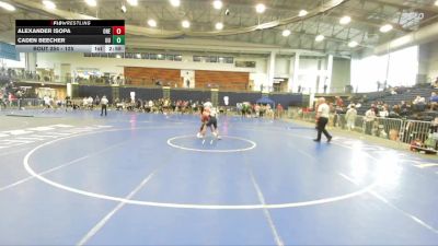 125 lbs Cons. Round 2 - Alexander Isopa, Oneonta State vs Caden Beecher, Utica
