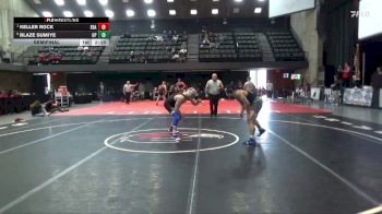 165 lbs Semifinal - Keller Rock, Embry-Riddle (Ariz.) vs Blaze Sumiye, Providence (Mont.)