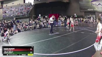 60 lbs Round 3 (6 Team) - Haze Dunkin, Nebraska Red vs Cruz Kelly, North Dakota 2