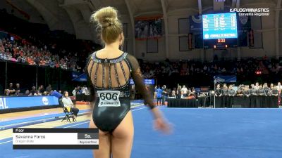 Savanna Force - Floor, Oregon State - 2019 NCAA Gymnastics Regional Championships - Oregon State