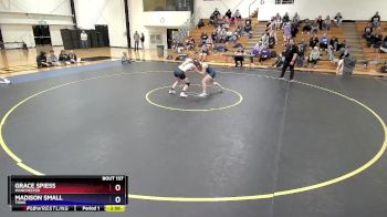 138 lbs 3rd Place Match - Grace Spiess, Manchester vs Madison Small, Trine
