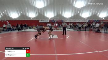 174 lbs Prelims - Frankie Guida, Bucknell vs Nicholas Meglino, Pittsburgh