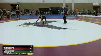 80 lbs Placement (4 Team) - Leo Gessner, Hastings vs Jax Kleespie, MAHACA