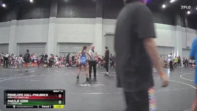 110 lbs Round 1 - Paezlie Kerr, F-5 Grappling vs Penelope Hall-Philbrick, Soda City Wrestling