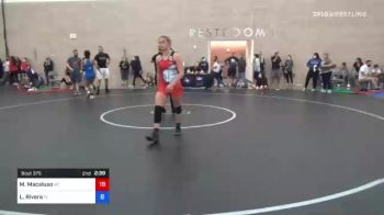 62 kg Quarterfinal - Emmily Patneaud, Ca vs Chloe Ogden, Fl