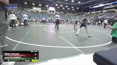 84 lbs Cons. Round 2 - Brody McClain, Phillipsburg Wrestling Club vs Kashten Barrett, Iron Grapplers Wrestling Club