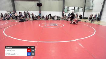 66 kg Rr Rnd 3 - Landon Yoder, Shenandoah Valley Wrestling Club vs Giorgio Valenzuela, Vougar's Honors Wrestling Black