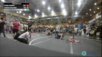 73 lbs 3rd Place - Creed Bruens, Carl Albert vs Hendrix Henley, Chickasha Youth Wrestling