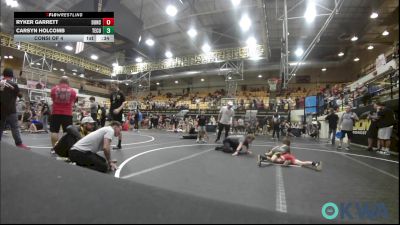 73 lbs 3rd Place - Creed Bruens, Carl Albert vs Hendrix Henley, Chickasha Youth Wrestling