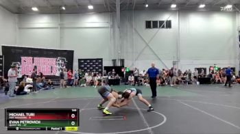 144 lbs Round 7 (8 Team) - Michael Turi, Mat Assassins vs Evan Petrovich, Quest WC