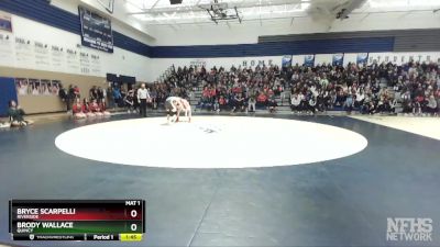 152 lbs Quarterfinal - Bryce Scarpelli, Riverside vs Brody Wallace, Quincy