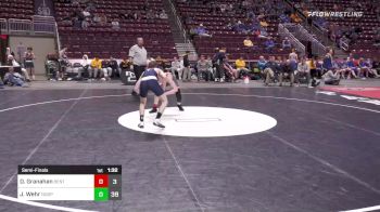 126 lbs Semifinal - Dylan Granahan, Benton vs Jacob Wehr, Notre Dame Green Pond