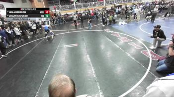 157 lbs Cons. Round 4 - Ian Anderson, Moses Lake vs Logan Stucker, Tonasket
