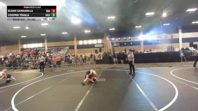 73 lbs Round Of 32 - Elijah Gandarilla, War vs Cooper Triglia, Gold Rush Reno WC