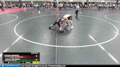 144 lbs Semifinal - Josiah Beltran, Wrestling Factory vs Ethan Derrick, Victory School Of Wrestling