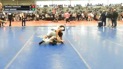 113 lbs Quarterfinal - Michael Kowalski, UT vs Gary Mendez, FL