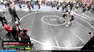 150 lbs Cons. Round 2 - Ryder Abrahamson, Omak vs Mekhi Cameau, East Valley