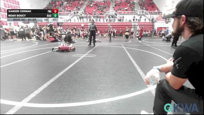 58 lbs Semifinal - Xander Cermak, Perry Wrestling Academy vs Noah Soucy, Blackwell Wrestling Club