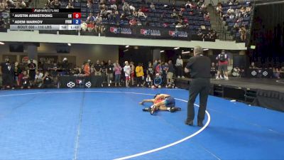 110 lbs Semis - Austin Armstrong, East Idaho Elite vs Adem Markov, Fit&Fight Gym WC