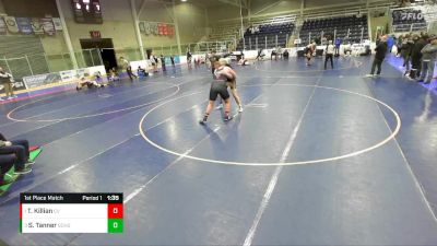 285 lbs 1st Place Match - Tate Killian, Canyon View vs Samuel Tanner, Green Canyon High School