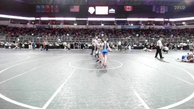 85 lbs Consi Of 8 #1 - Graeden Trudell, Apache Wrestling Club vs Paxton Rebbe, King Select