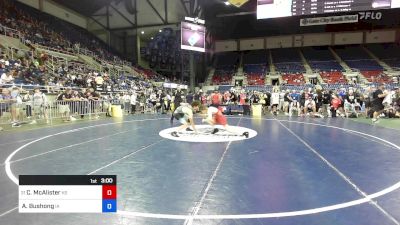 165 lbs Rnd Of 128 - Colin McAlister, KS vs Abe Bushong, IA