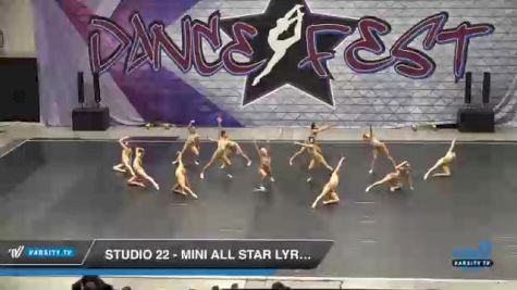 Studio 22 - Mini All Star Lyrical [2021 Mini - Contemporary/Lyrical Day 2] 2021 Badger Championship & DanceFest Milwaukee