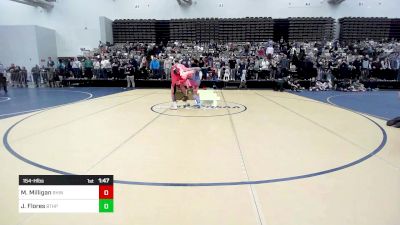 154-H lbs Round Of 64 - Max Milligan, Rhino Wrestling vs Johnny Flores, Bethpage