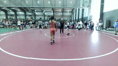 120 lbs Cons. Semis - Nevaeh Lavarias, Team Hawaii vs Eva Reinitz, CNWC Concede Nothing Wrestling Club