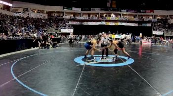 4A 160 lbs Champ. Round 1 - Rylee Clinton, Aztec vs Delayne Luster, Bloomfield