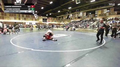 157 lbs Cons. Round 1 - Jayden Haygood, Saint Francis vs Landon Henderson, Valhalla