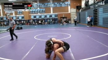 138 lbs Cons. Round 4 - Gavin Ball, Riverton vs Chad Rees, Viewmont