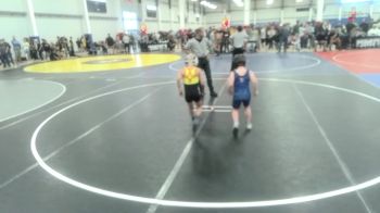 66 lbs Rr Rnd 4 - Asic Gallegos, New Mexico vs Teegan Hubble, Dominate WC