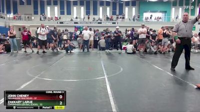 110 lbs Cons. Round 3 - Zakkary LaRue, Copenhagen Central School vs John Cheney, Tallahassee War Noles