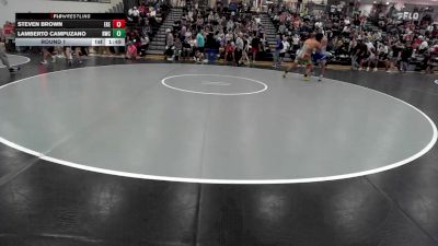 285 lbs Round 1 - Steven Brown, East Kansas Eagles vs Lamberto Campuzano, Rocks Wrestling Club