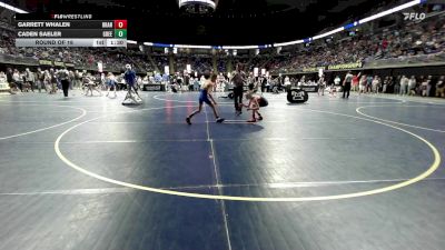 82 lbs Round Of 16 - Garrett Whalen, Brandywine Heights vs Caden Saeler, Greenville