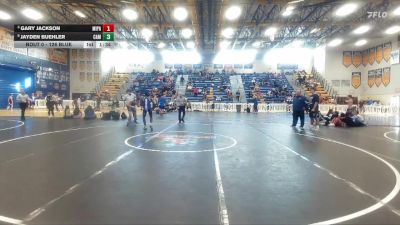 126 Blue 3rd Place Match - Gary Jackson, Miami Palmetto vs Jayden Buehler, Camden