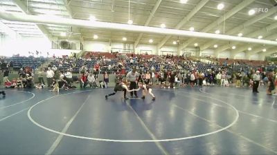 113-121 lbs Cons. Round 3 - Londyn Thomas, Bear River vs Lita Anderson, Grantsville Wrestling Club