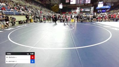 113 lbs Cons 64 #1 - Michael Batista, NJ vs Adden Jarman, AZ