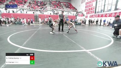 58 lbs Rr Rnd 2 - Kade Fahlenkamp, Tuttle Wrestling vs Kamdyn Carver, D3 Wrestling Cluib