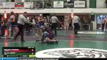 138 lbs Quarterfinal - Fischer Hawkins, Laramie vs Micah Grant, Cody