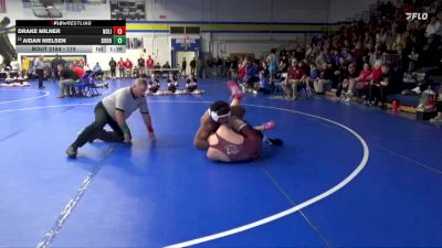 175 lbs Cons. Round 2 - Aidan Nielsen, Don Bosco vs Drake Milner, North Linn