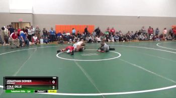 165 lbs Cons. Round 2 - Cole Dille, Ontario vs Jonathan Domer, Garaway